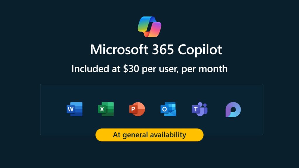 Microsoft 365 Copilot Price