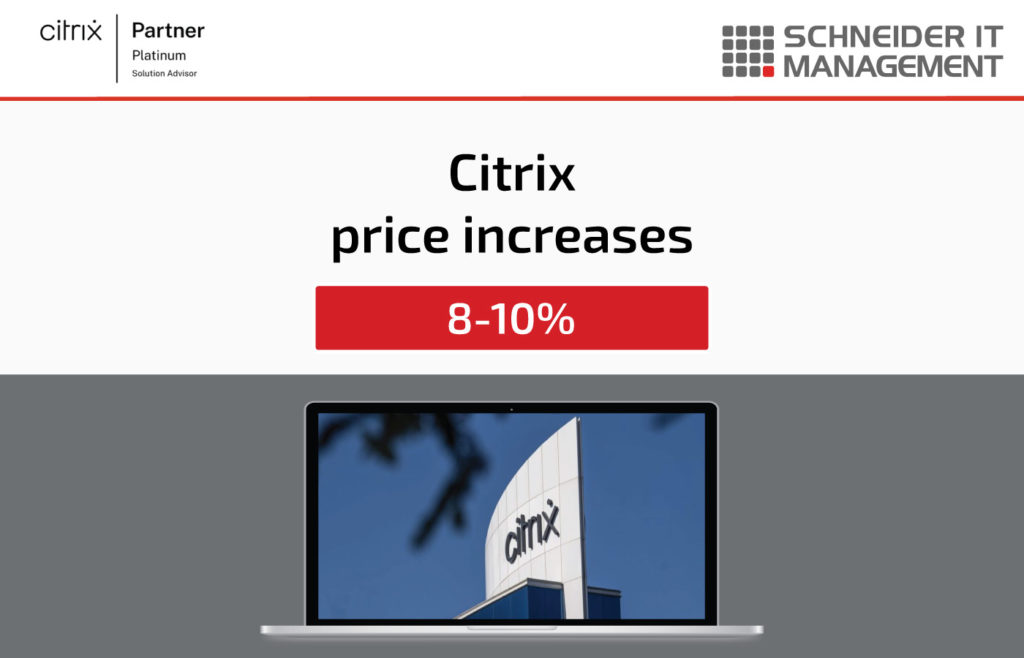 Citrix price increases