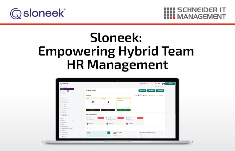 Sloneek Empowering Hybrid Team HR Management