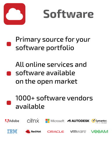 SCHNEIDER IT MANAGEMENT is your primary source for all software vendors. Like Microsoft Citrix Adobe Autodesk Red Hat IBM VMware Veeam Symantec Oracle