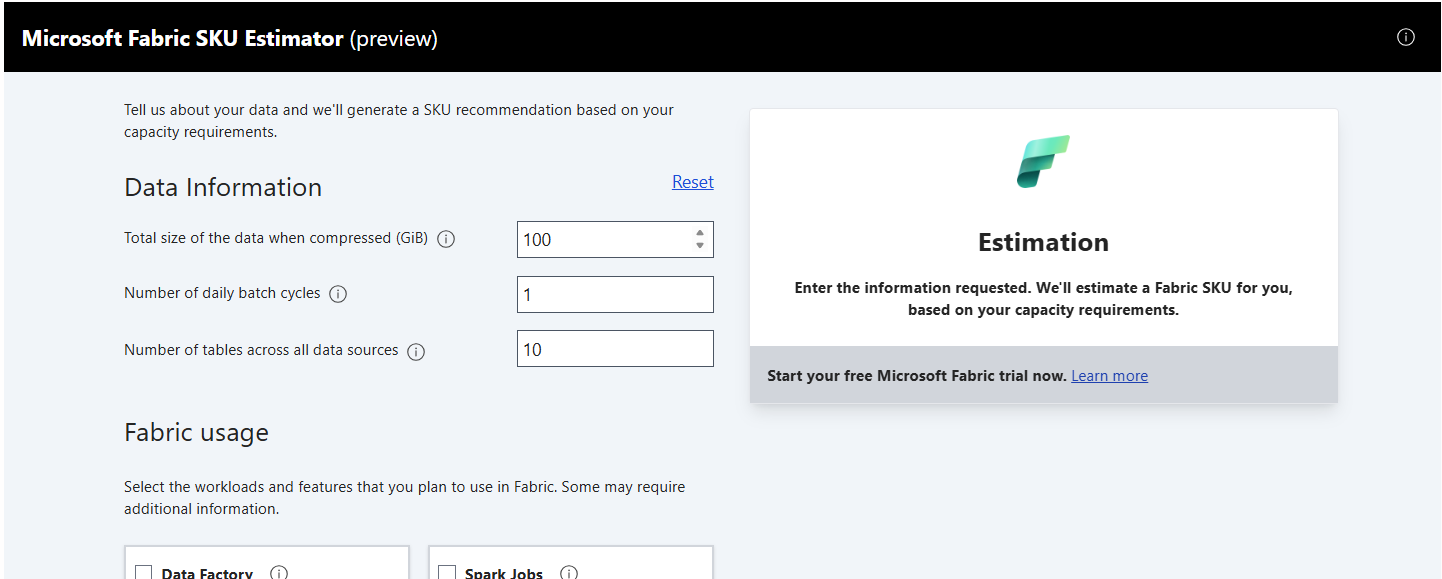 Accédez à l'estimateur ici.